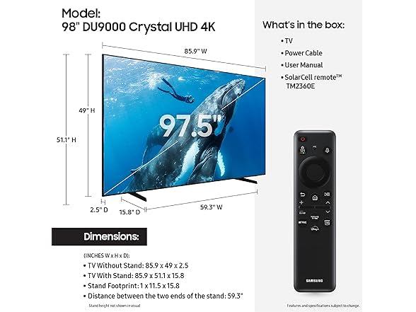 Television Ecran Geant